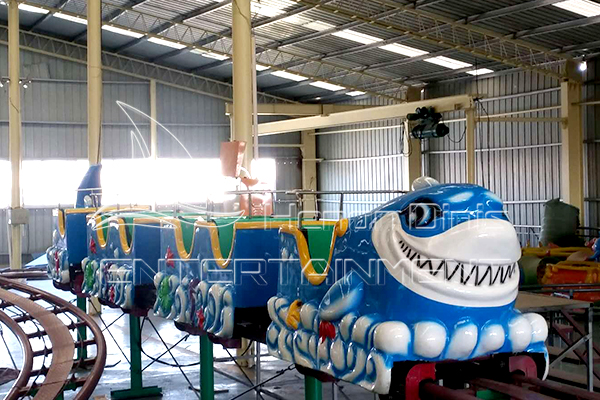 Small Shark Roller Coaster Rides for Kids